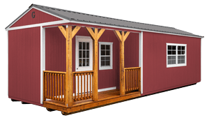 Corner Porch Cabin