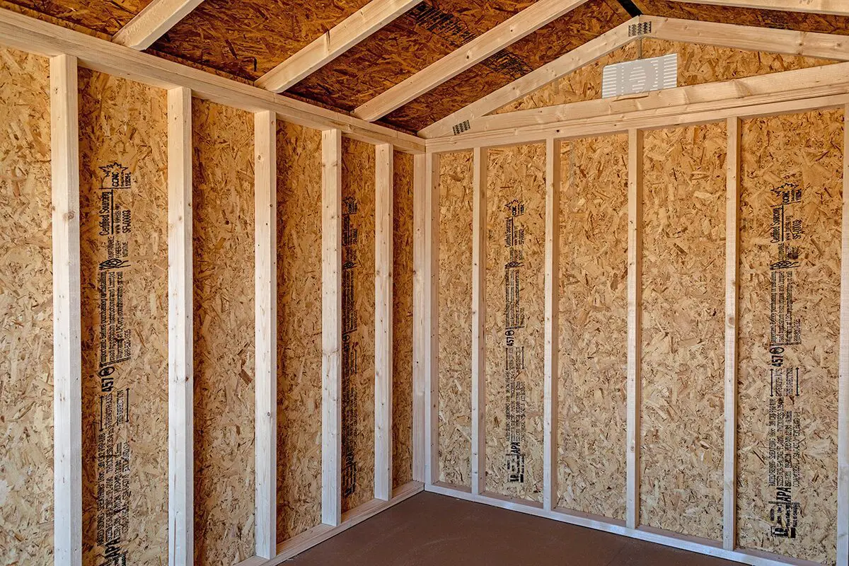 Economy Shed Inside