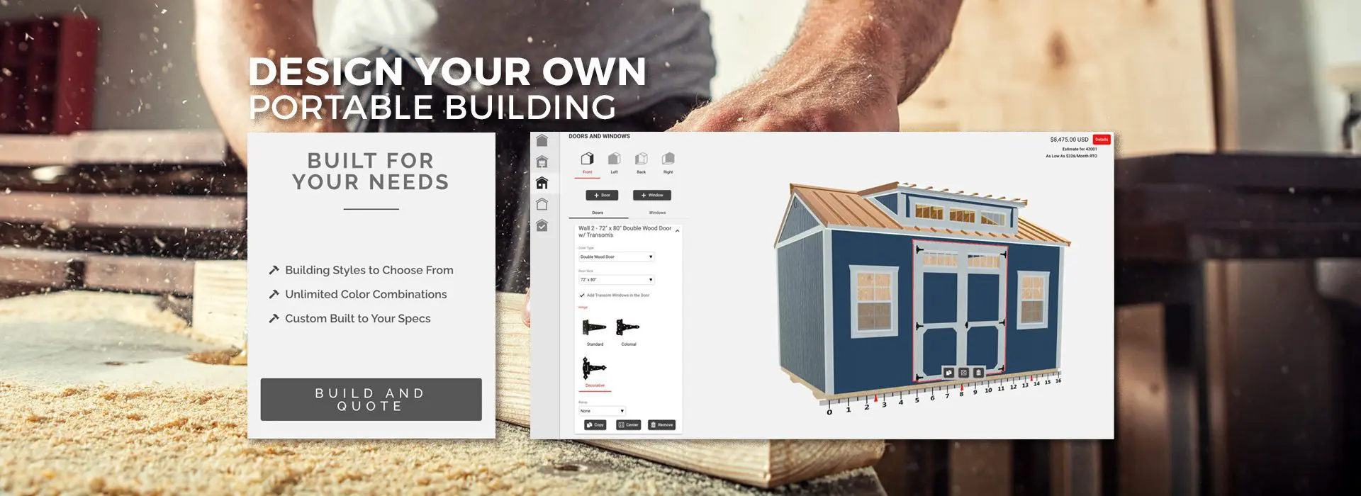 Design Your Own Portable Building