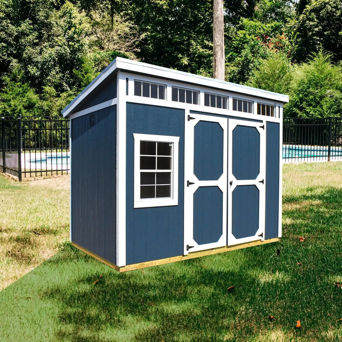 Urban Shed Pool Storage