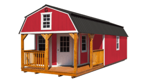 Wraparound Porch Lofted Barn Cabin