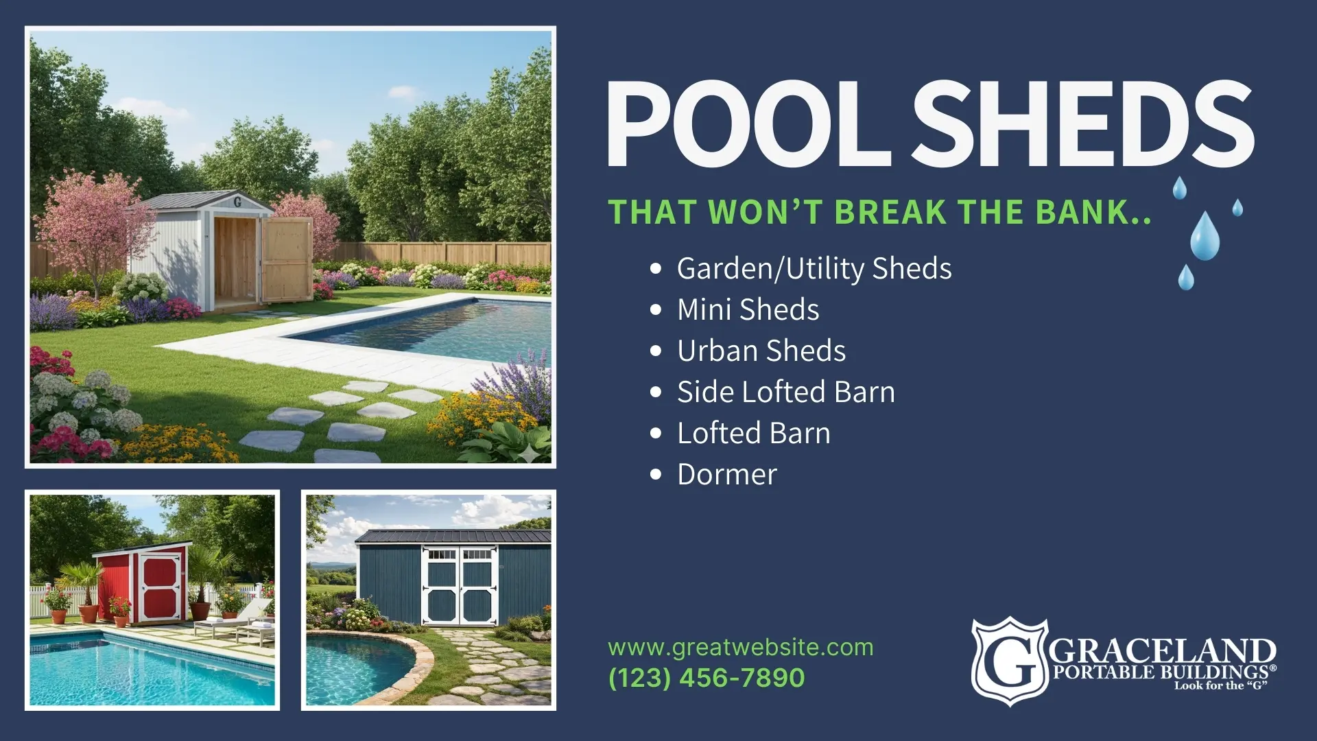 Pool Shed Options